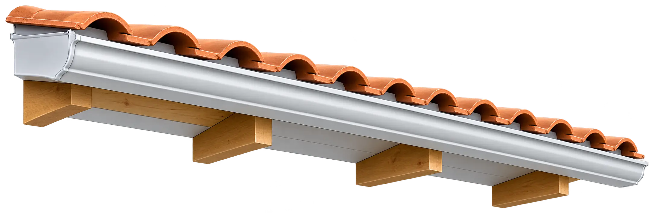 Icône de gouttières aluminium